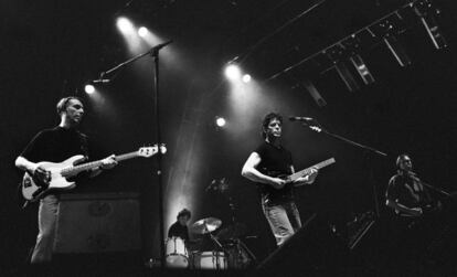 The Velvet Underground, la banda de Lou Reed, tocando en Rotterdam en 1993. 