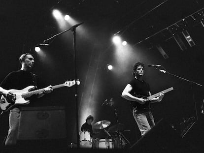 The Velvet Underground, la banda de Lou Reed, tocando en Rotterdam en 1993. 