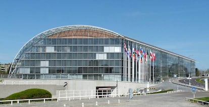 Imagen de archivo de la sede del Banco Europeo de Inversiones, en Luxemburgo.