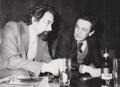 Antoni Gutiérrez amb Enrico Berlinguer.