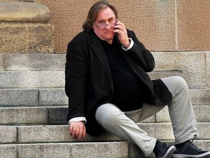 El actorGérard Depardieu.