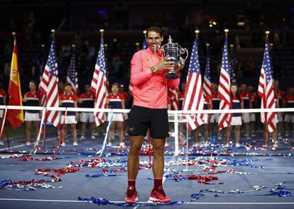 Rafa Nadal ganó el US Open de 2017 a Kevin Anderson por 6-3, 6-3 y 6-4.