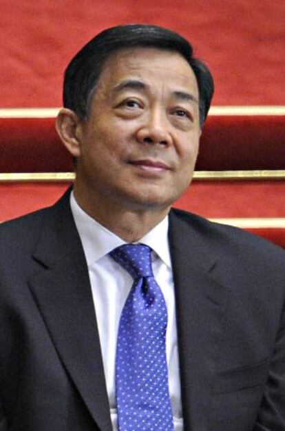 El político chino Bo Xilai.