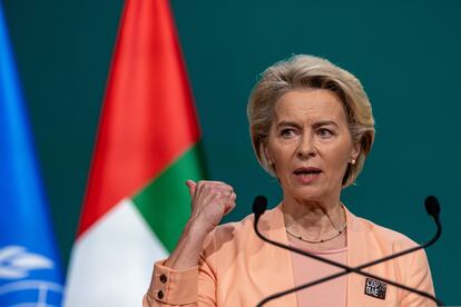 La presidenta de la Comisión Europea, Ursula von der Leyen.