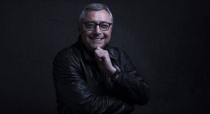 Michael Robinson, retratado en diciembre en Madrid.