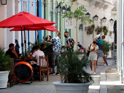 Un restaurante de La Habana, Cuba, el pasado 25 de septiembre.