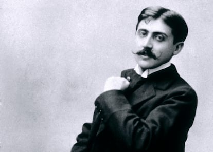 El escritor Marcel Proust (París, 10 de julio de 1871-París, 18 de noviembre de 1922).