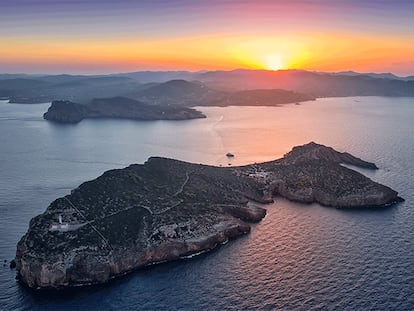 Isla de Tagomago, a un kilómetro de Ibiza.