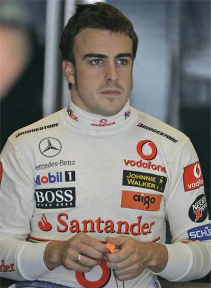 Fernando Alonso, piloto de McLaren-Mercedes