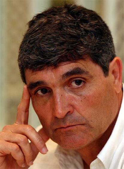 El entrenador del Sevilla, Juande Ramos