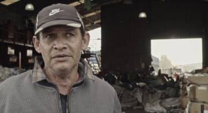 Víctor Chaco Gómez, trabajador de la cooperativa Bella Flor.