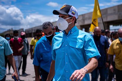 El líder opositor Henrique Capriles