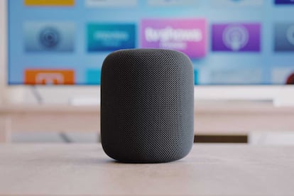 Altavoz HomePod de color negro