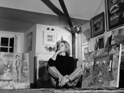 Cayetana Fitz-James Stuart, fotografiada en Madrid en el año 1961.