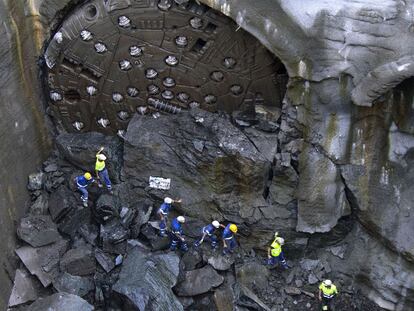 La 'Miñoca' del AVE llega a Vigo después de tres años