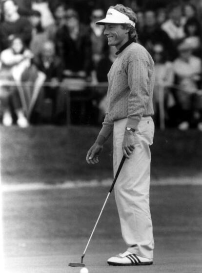 El alemán Bernhard Langer fue el primero, en 1986, aunque solo disfrutó de su condición de número uno durante tres semanas. En la imagen, en el Open de Madrid de 1990.