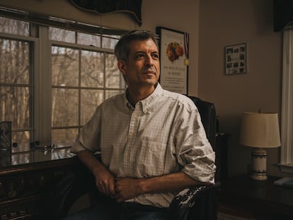 Daniel Z. Lieberman, en su casa en Rockville, Maryland, el pasado diciembre.