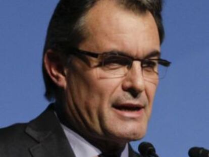 El presidente de la Generalitat Artur Mas.