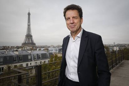 Geoffroy Roux de Bézieux, fotografiado en su despacho de París.