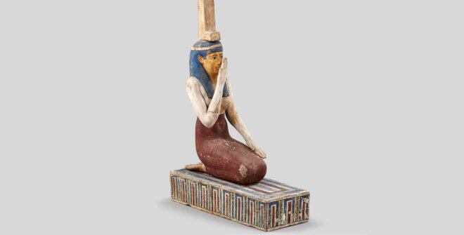Estatuilla de Isis de la exposición 'Hijas del Nilo'.