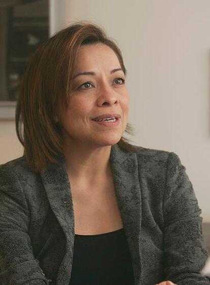 Josefina Vázquez, en Madrid.