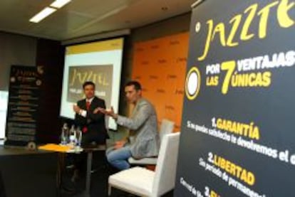 Presentaci&oacute;n de una campa&ntilde;a comercial de Jazztel.