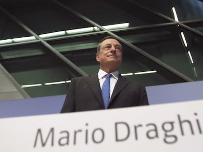 Presidente del BCE, Mario Draghi