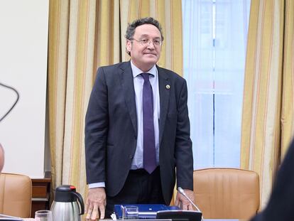 El fiscal general del Estado, Álvaro García Ortiz, en el Congreso en diciembre pasado.