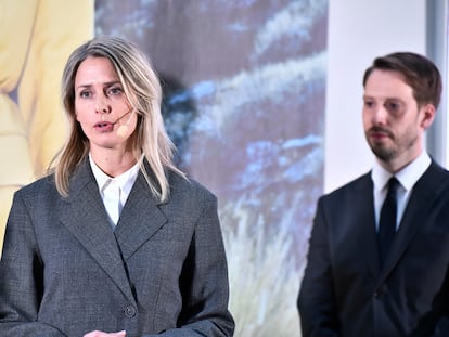 Helena Helmersson, hasta hoy consejera delegada de H&M, y su sustituto en el puesto, Daniel Erver.