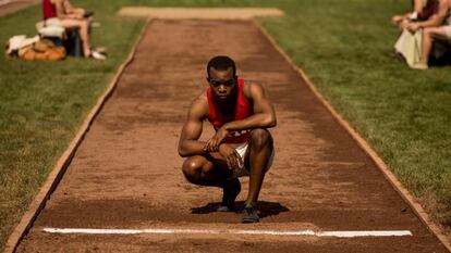 Stephen James, como Jesse Owens, en &#039;Race&#039;. 