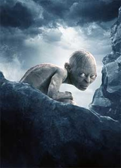 Gollum, en una imagen de 'El retorno del rey'.