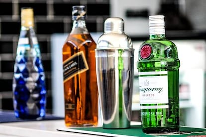 Se consume más whisky que ginebra; los licores ocupan la segunda posición