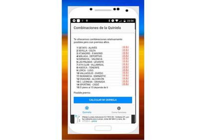 Esta app nos ofrece los mejores pronósticos de la jornada