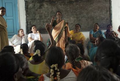 Doreen Reddy, directora del sector Mujeres de la Fundación Vicente Ferrer.