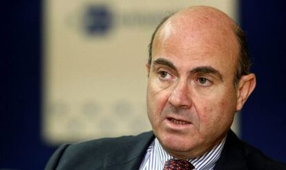 El ministro de Economía, Luis de Guindos.