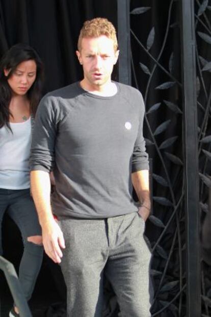 Chris Martin, la semana pasada.