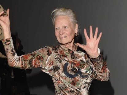 Vivienne Westwood en la Semana de la Moda de Londres, el pasado 14 de septiembre.