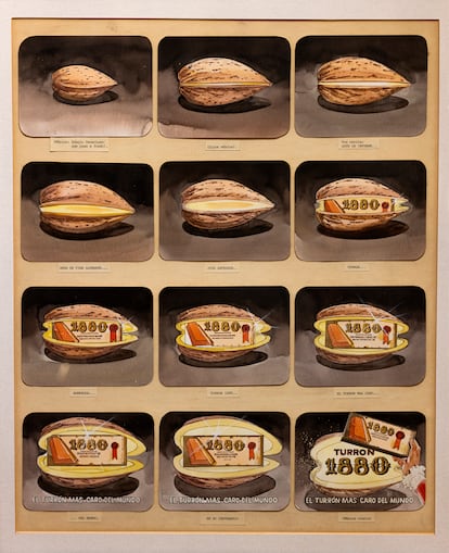 Un antiguo anuncio de 1880, la marca insignia de la familia Sirvent.