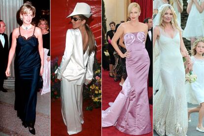 El preferido de las 'celebrities'
	

	A él le debemos diseños tan icónicos como el primer vestido que creó para Dior y que lució Diana de Gales (1996), el 'criticado' traje blanco que llevó Celine Dior en los Oscar de 1999, el vestido violeta de Charlize Theron en los de 2010 o el vestido de novia de Kate Moss.