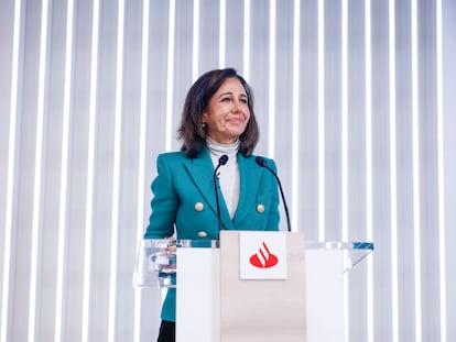 La presidenta del Banco Santander, Ana Patricia Botín