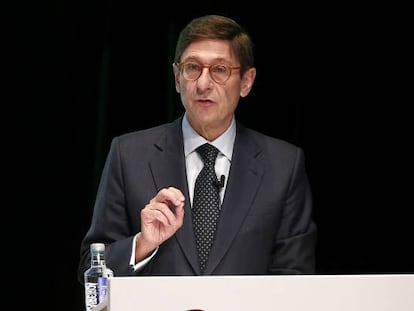 José Ignacio Goirigolzarri, presidente de Bankia