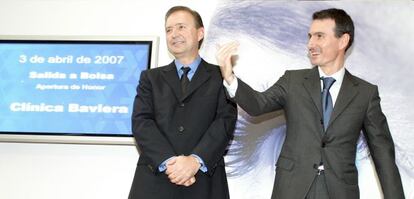 Julio y Eduardo Baviera, presidentes de Clínicas Baviera