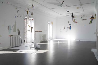 'Desorden en palacio', la instalación de Diana Sirianni en el Instituto Italiano de Cultura en Madrid.