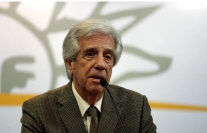 El presidente uruguayo, Tabaré Vázquez.