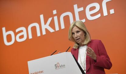 La consejera delegada de Bankinter, Mar&iacute;a Dolores Dancausa. EFE/Archivo