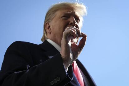 Donald Trump, en la Casa Blanca.