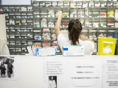 Farmacia del hospital de Bellvitge (Barcelona).