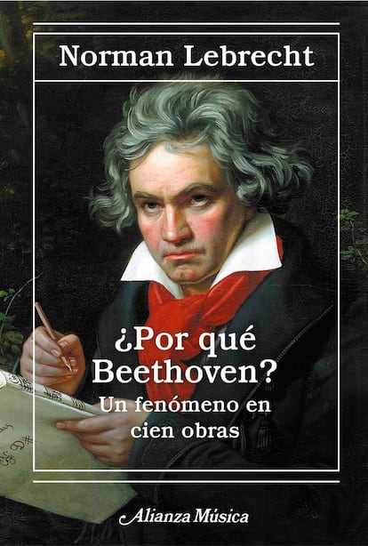 Portada del libro '¿Por qué Beethoven? Un fenómeno en cien obra' (Alianza Música, 2023), de Norman Lebrecht.