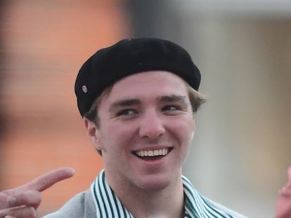 Rocco Ritchie em maio passado, no sudeste de Londres.