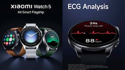 Opciones de uso del Xiaomi Watch 5